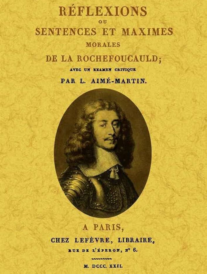 Réflexions ou sentences et maximes morales